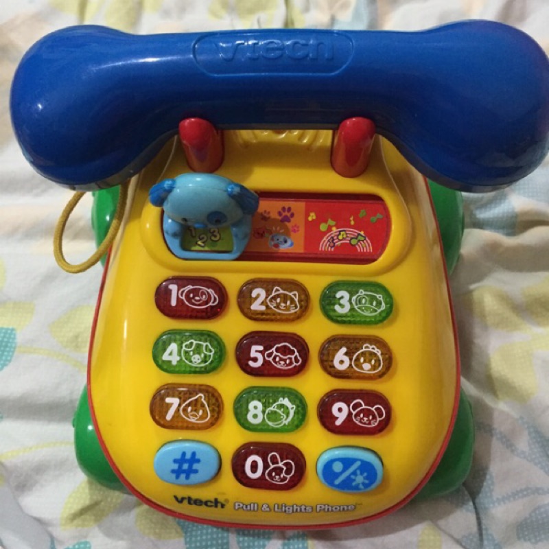 英國【Vtech】歡樂寶寶學習電話