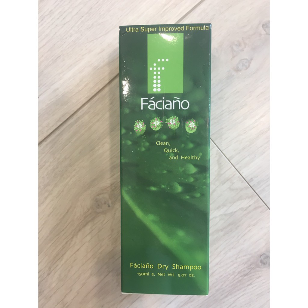 Faciano法姿優乾洗頭150ml-坐月子,乾洗髮,旅行,手術,造型,代洗髮精,月經,油性頭皮