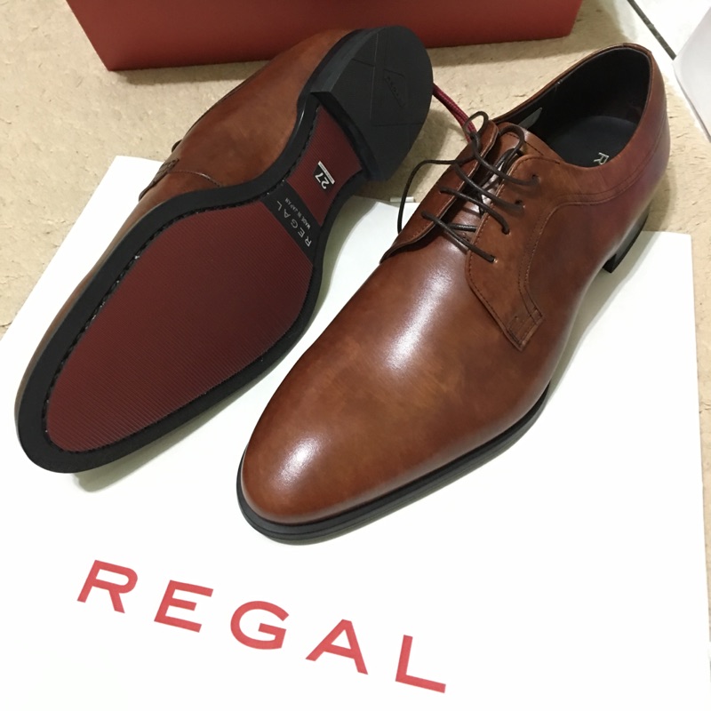 REGAL 日本製 手工 高質感 焦糖棕 紳士 皮鞋 未落地 全新 降價