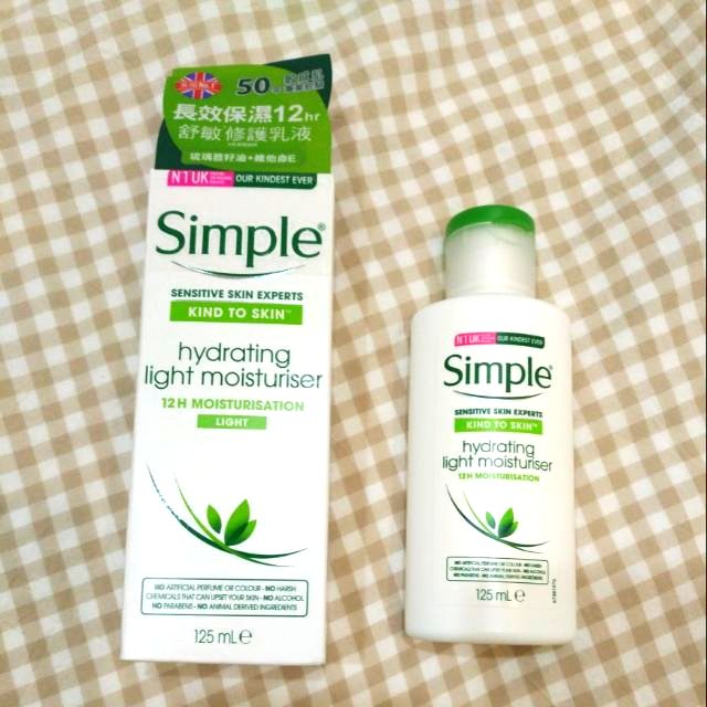 清妍simple 保濕乳液 蝦皮購物