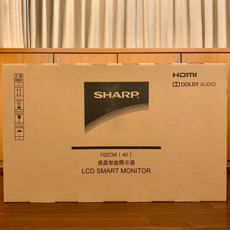 夏普 SHARP 液晶智能顯示器 40吋電視螢幕 102cm 連網 LC-40SF466T 限台北自取免運