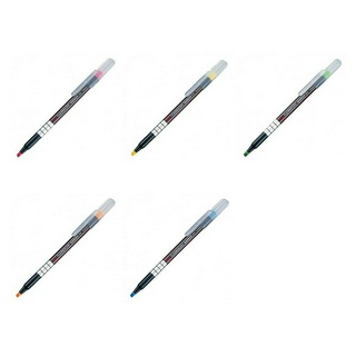 現貨【Pentel】 螢光筆 橘 黃 綠 粉 藍 五色套裝 S512