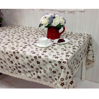 【玫瑰物語】深紅色愛心桌巾90*90cm桌墊餐墊咖啡色小花蔚藍色愛心結婚怖置送禮如意花設計師款新年結婚禮裝飾巾