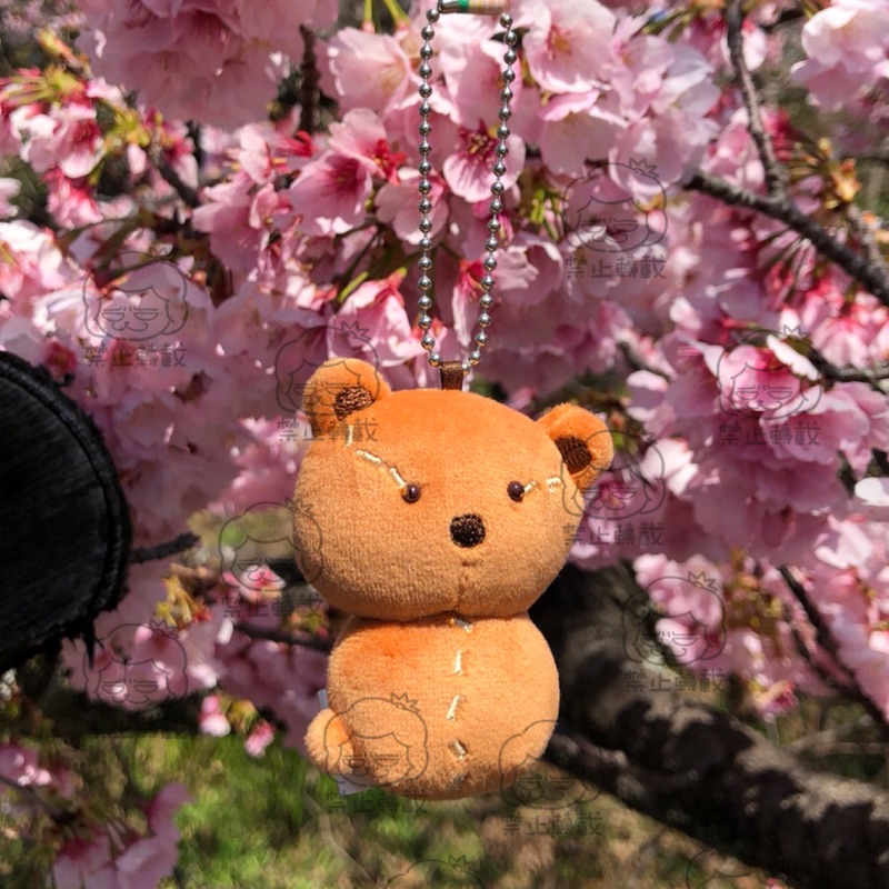 [現貨］卡娜赫拉 kanahei 泰迪熊博物館 P助的熊熊吊飾