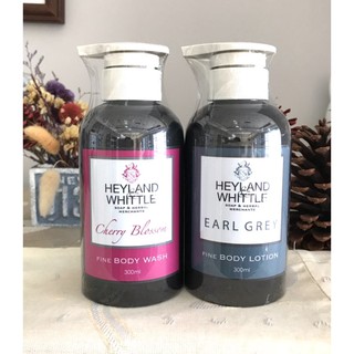長效期-H&W英倫薇朵 櫻花香氛沐浴露 舞茶伯爵香氛身體乳/洗髮精