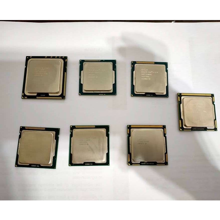 Intel CPU二手I7-4790 I5-3570 I7-2600 I7-950 I7-870 I7-860 不含風扇