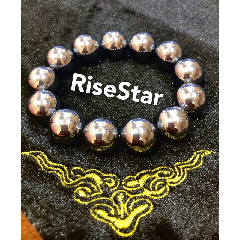 【Rise Star】高純度 融冰 遠紅外線 鈦赫茲 太赫茲 18 mm 手珠 生命光波
