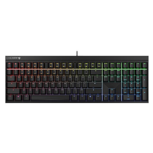 Cherry 櫻桃 MK2.0S RGB機械式鍵盤 黑色 中文紅軸青軸茶軸硬派精璽