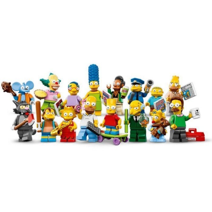 LEGO #71005辛普森人偶 實體圖內選
