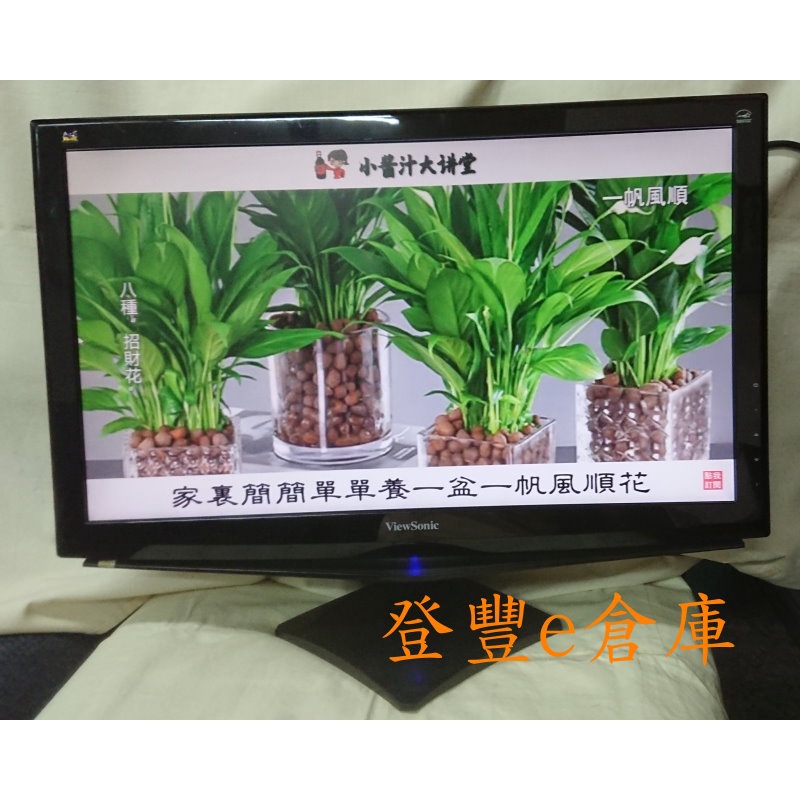 【登豐e倉庫】, 簡單養盆 ViewSonic 優派 VA2248M-LED 22吋 LED Full HD 液晶螢幕