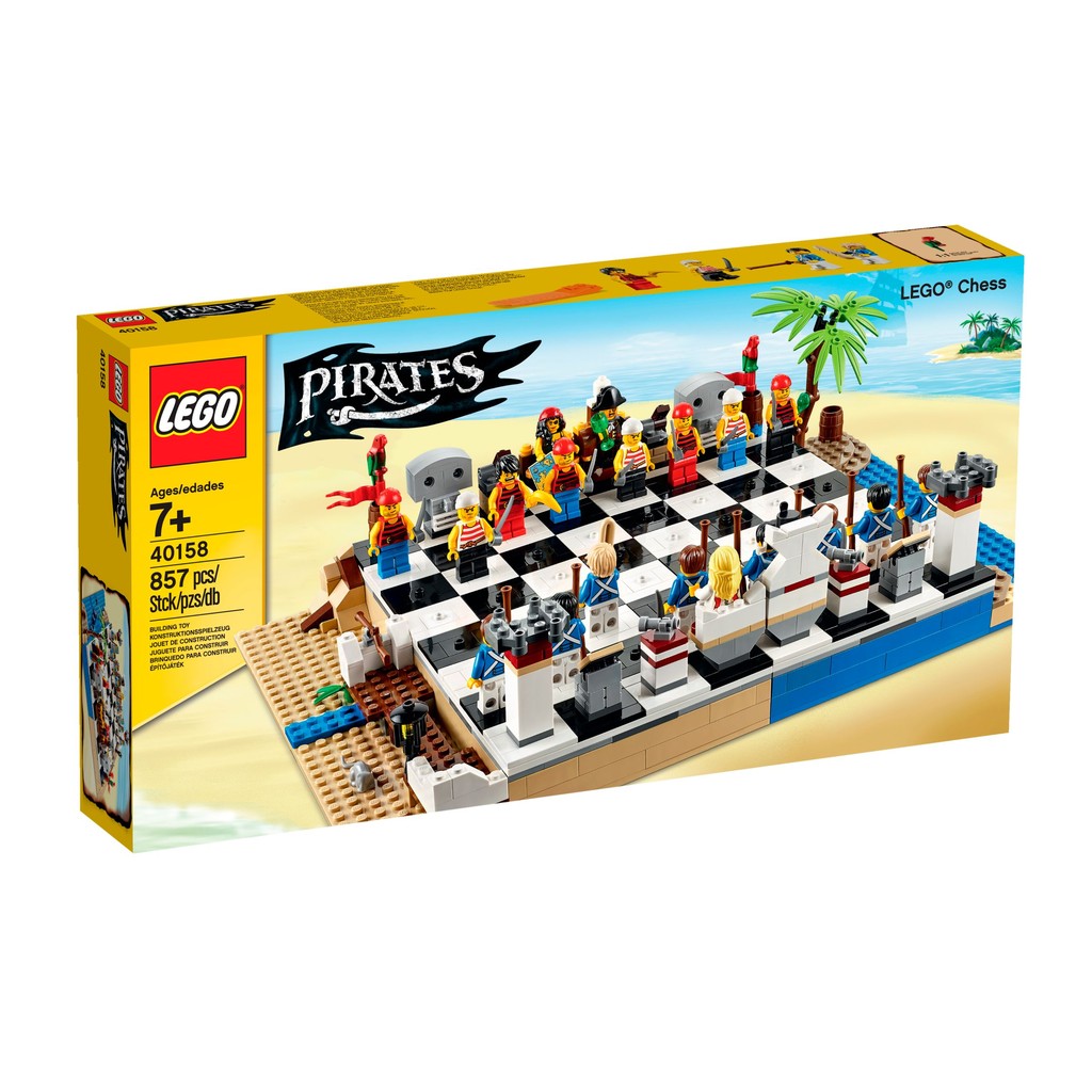 [任三件再折200] LEGO 樂高 40158 海盜西洋棋