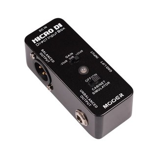 Mooer Micro DI 電吉他/電貝斯/ Keyboard 平衡訊號轉換單顆效果器[唐尼樂器]