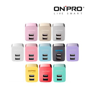 ONPRO 2.4A 3.4A 雙孔 充電器 USB口快速充電器 USB轉接插頭 插座 AC充電