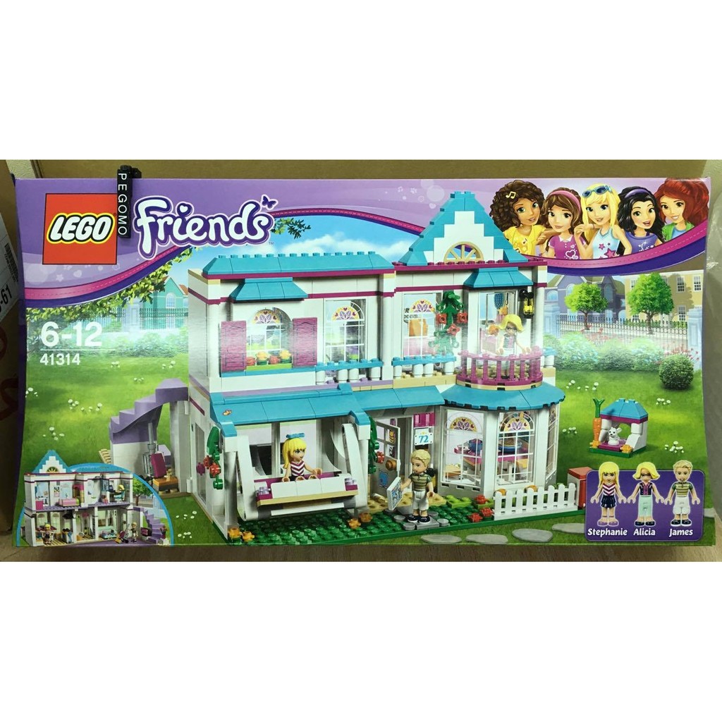 【痞哥毛】LEGO 樂高 Friends 系列 41314 斯蒂芬妮的家 全新未拆