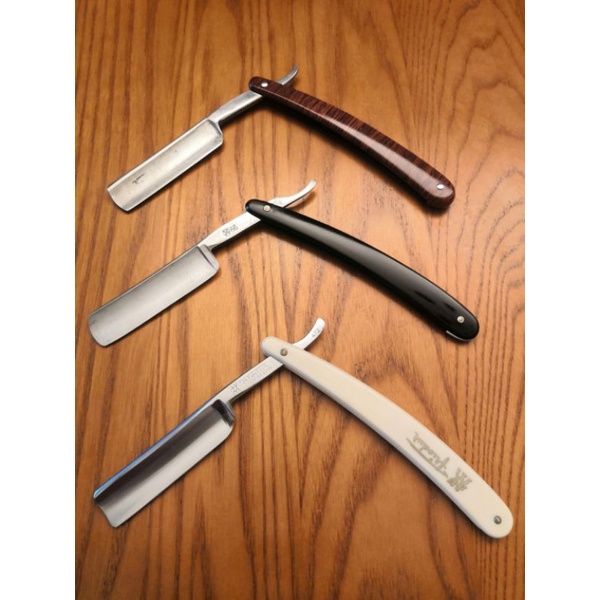 三把合賣 ㊣ 古董剃刀 ㊣ ZWILLING 老式剃刀 西洋剃刀 直剃刀 索林根 雙人牌  刮鬍刀 剃頭刀 砥石