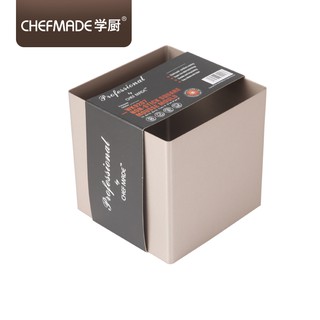 (烘焙小當家)Chefmade學廚WK9207/4"方形慕斯圈4寸方形慕斯圈 吐司模 無縫烘焙模具