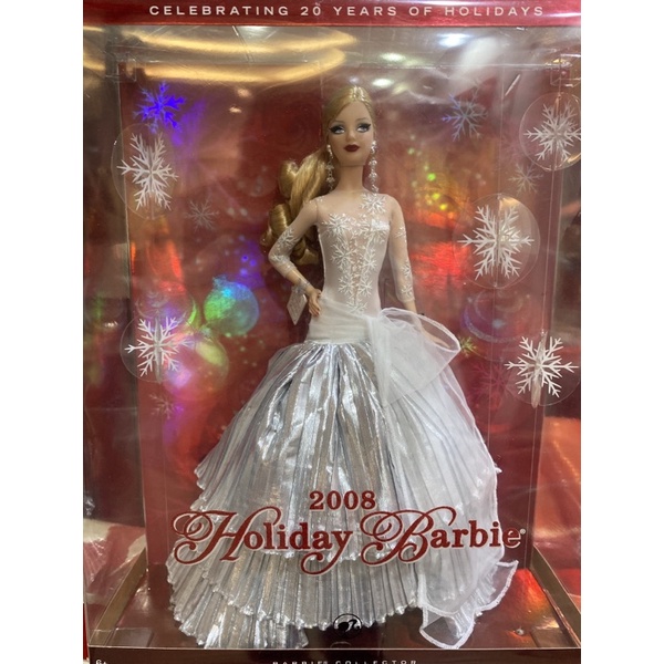 Holiday 2008 Barbie Doll 收藏型芭比