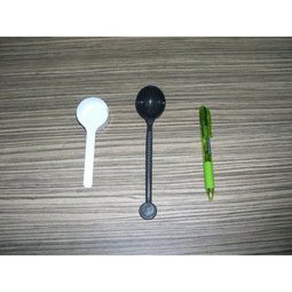 【蝦皮代開發票】咖啡匙 長柄 ,短柄白色 量匙 豆匙 10g (10克~15克適用) 總長19公分