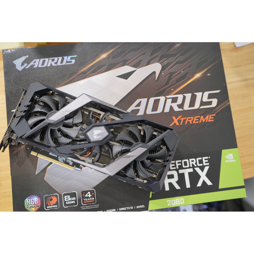 [近全新][免運] GIGABYTE AORUS RTX 2080 XTREME