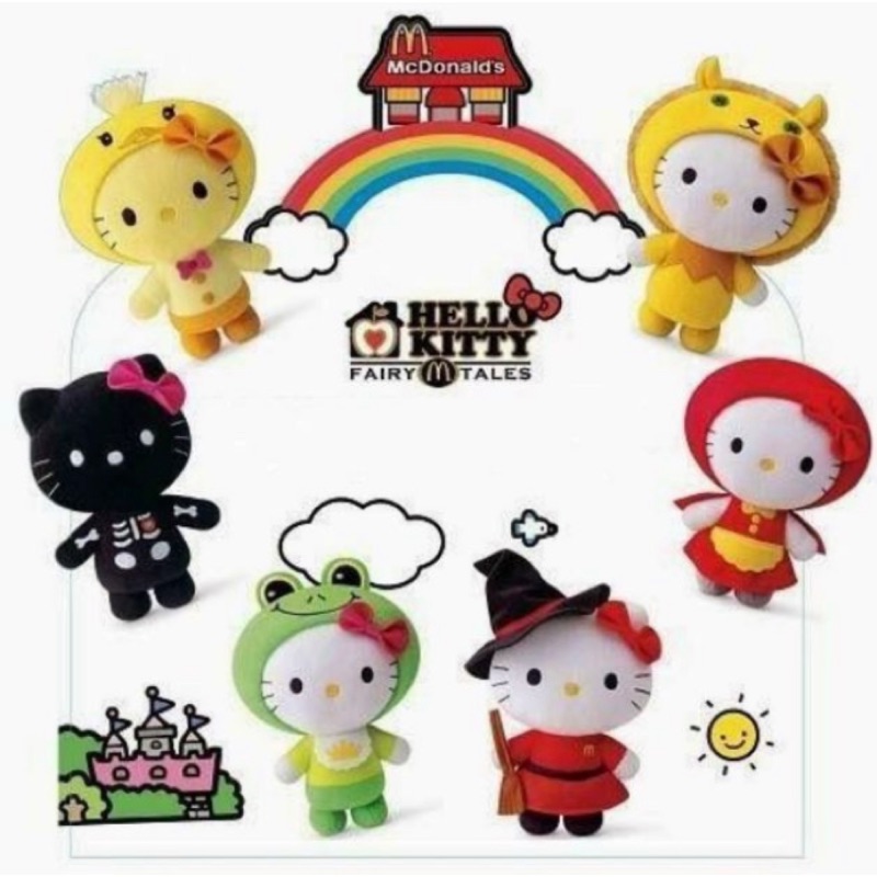 Hello Kitty x McDonald’s ［Fairy Tales] 麥當勞娃娃 最後兩個！！！