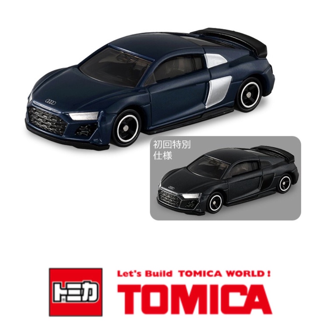 Tomica No. 38 多美 小汽車 Audi 奧迪 R8 Coupe 2020年 新車貼