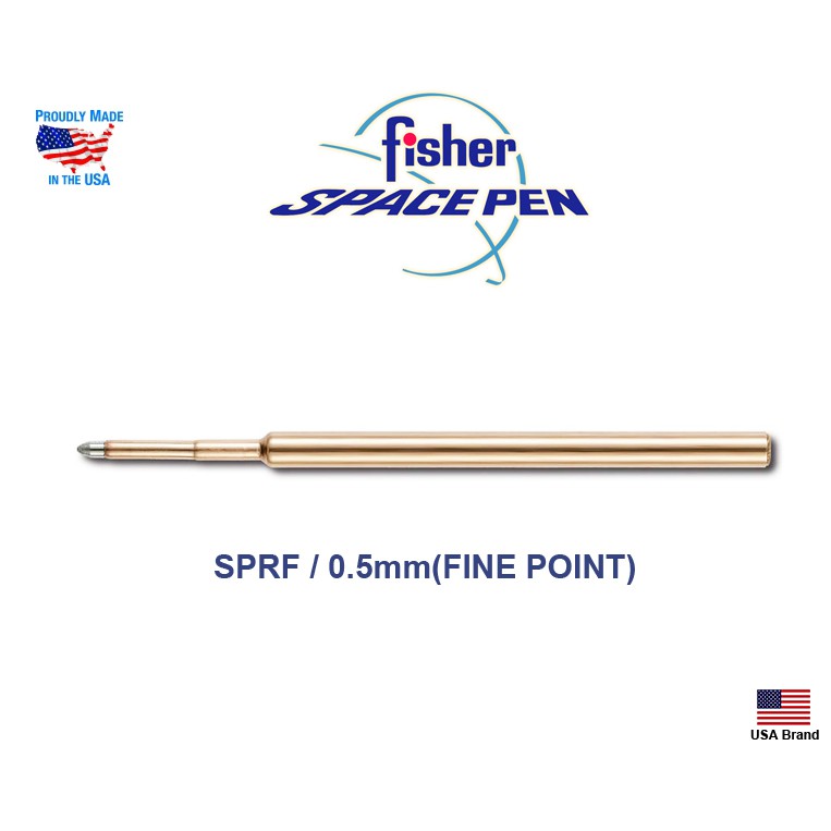 Fisher Space Pen美國太空筆筆芯SPRF系列/0.5mm筆尖/藍黑兩色款,美國製造【FSSPRF】