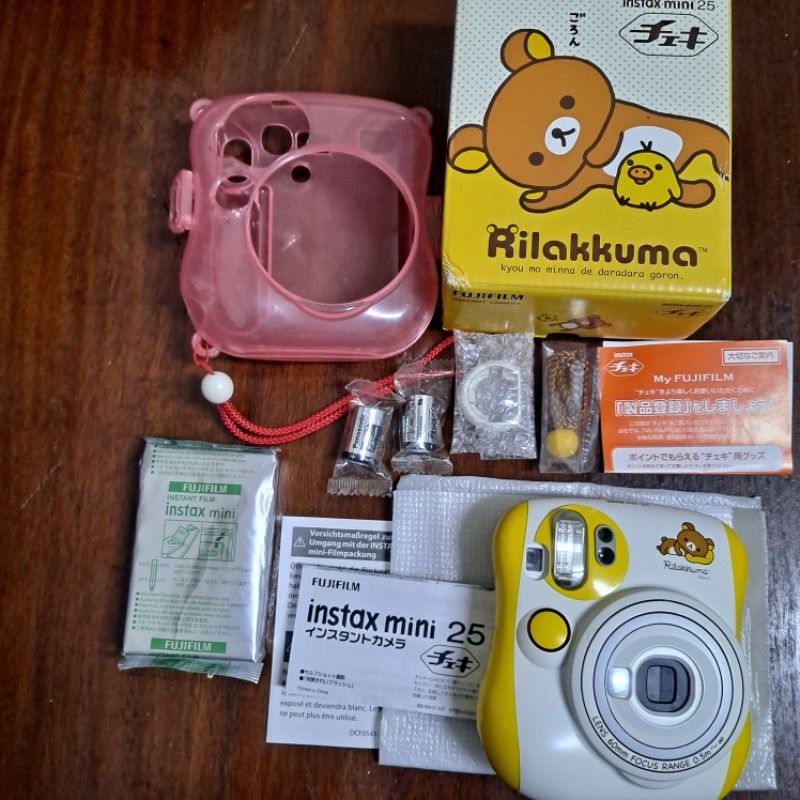 拍立得 FUJIFILM instax mini 25 相機 拉拉熊