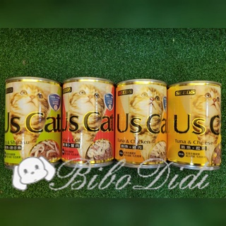 毛球寵物 聖萊西SEEDS惜時-Us Cat 愛貓機能餐罐 鮪魚系列超大貓罐 400g