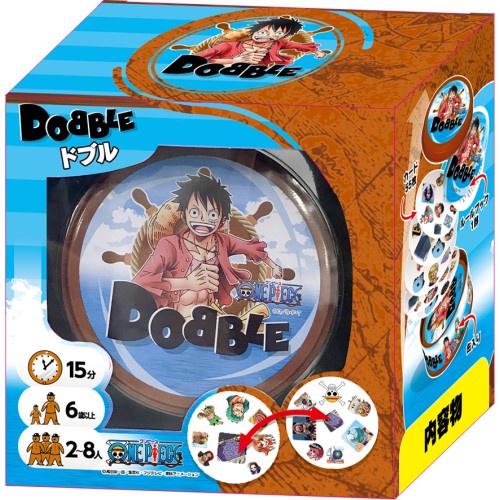 松梅桌遊舖  Dobble 航海王 海賊王 one piece 日文版 哆寶 嗒寶 正版桌遊 卡通動漫聯名款