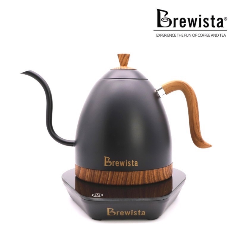 ［咖啡地圖］Brewista （現貨免運）1.0L溫控手沖壺 細長嘴可調溫 不銹鋼電熱壺