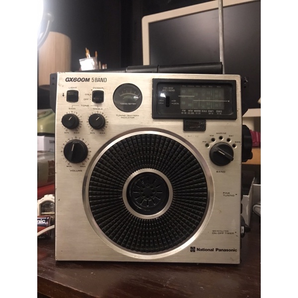 1975年日本製國際牌收音機 GX600M 絕版收藏 現況品