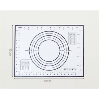 《滿588-50》台灣現貨 矽膠墊 烘焙工具 翻糖 蛋糕 麵團 桿麵DIY矽膠墊 帶尺寸 手工藝
