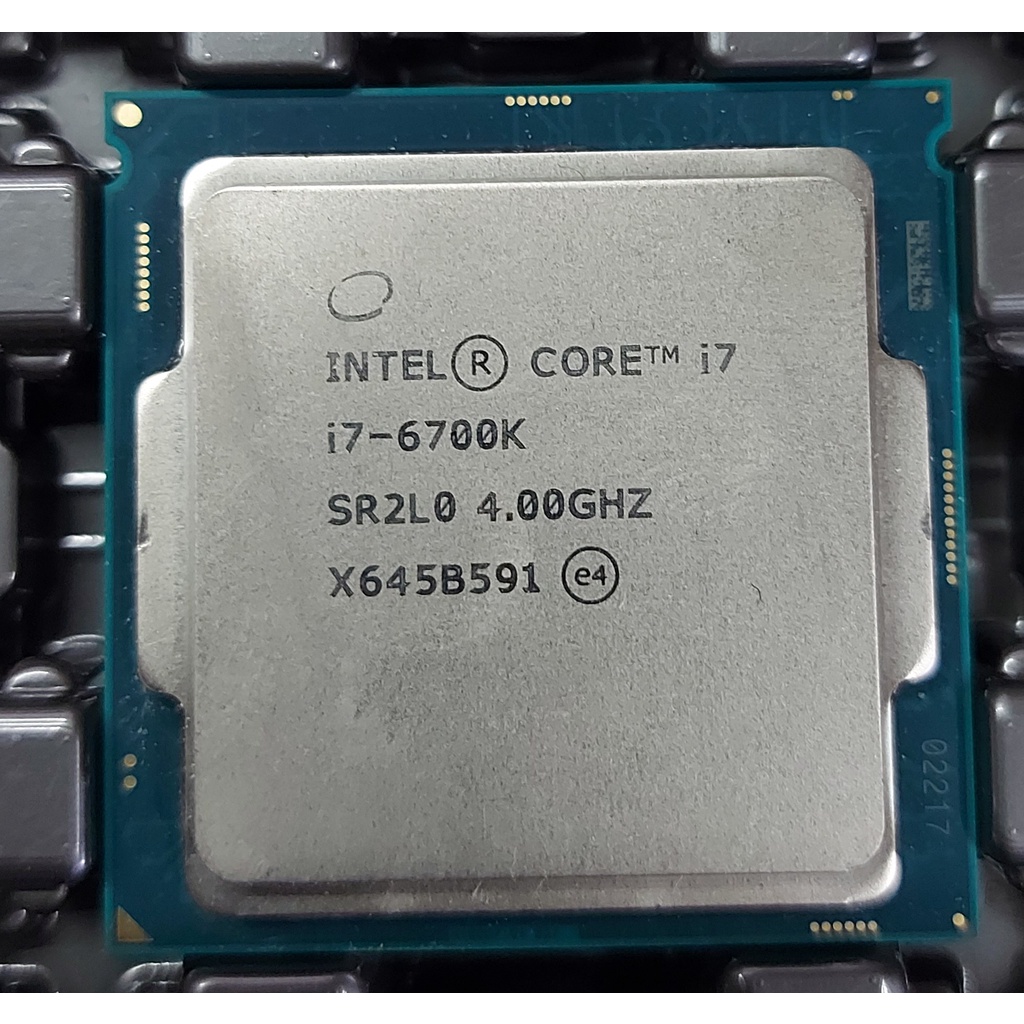 Intel i7 6700K 第六代處理器 CPU 1151腳位 (要求外觀請勿下單)
