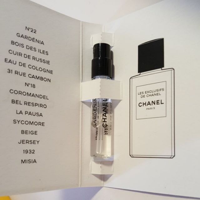 Chanel 香奈兒 精品香水梔子花香水 2ml