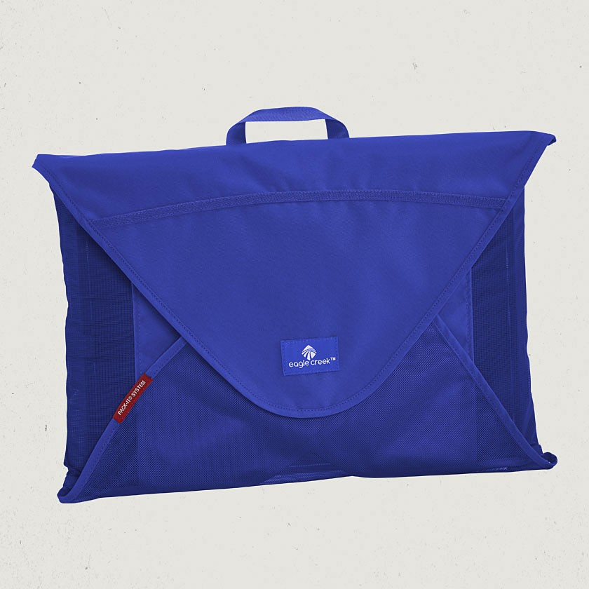 *【Eagle Creek美國人氣旅遊配件】12件襯衫打理袋(M) (藍)