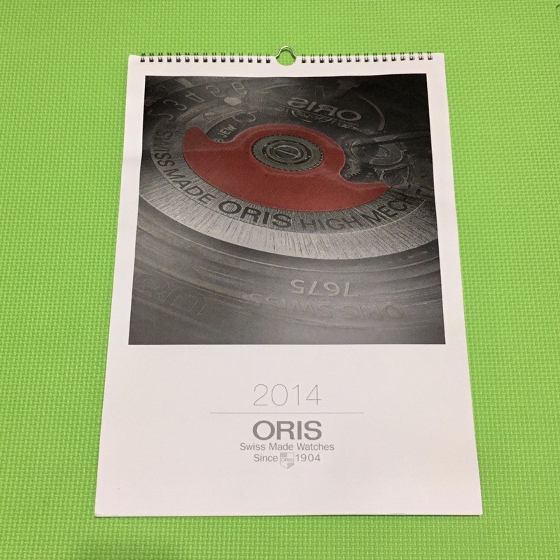 ORIS 豪利時 機械錶 腕錶 珠寶鐘錶 2014年 月曆