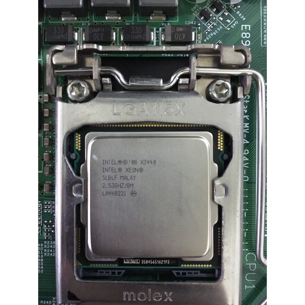 Intel Xeon X3440 2.53G /8M 4C8T 1156腳位 CPU &lt;二手良品&gt;