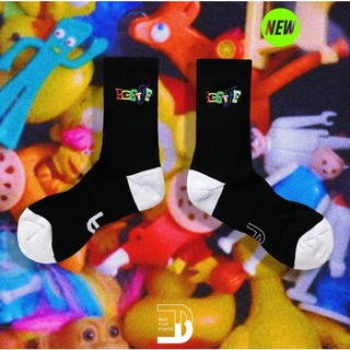 BEST FOOT FRIEND /BFF襪 玩具彩虹字 中筒襪 長襪【PS中壢】