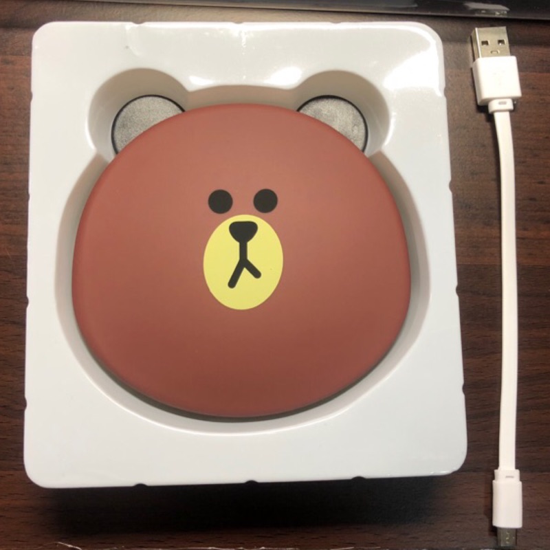 全新 行動電源 行動充 Line Friends 熊大行動電源 禮物 蝦皮購物