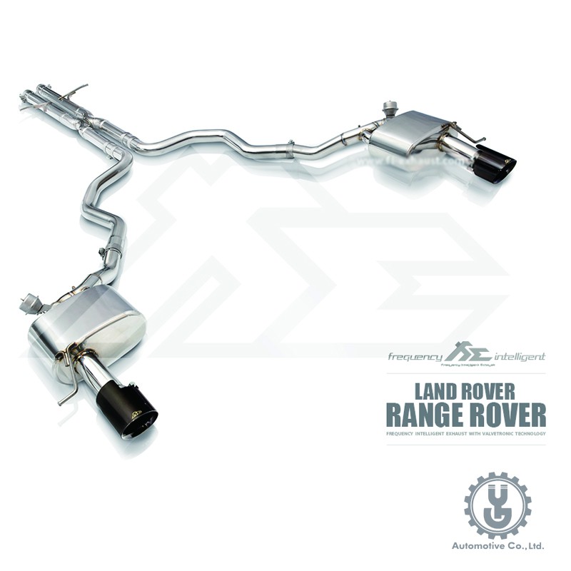 FI 高流量帶三元催化頭段 當派 排氣管 Land Rover Range Rover 2013+ 底盤【YGAUTO】