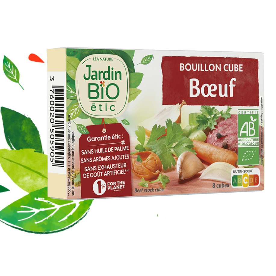 ☆Bonjour Bio☆ 法國 Jardin Bio 有機高湯塊 牛肉 法式燉肉 紅酒燉牛肉