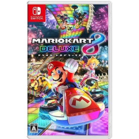 【就是要玩】現貨 NS Switch 瑪利歐賽車8 豪華版 中文版 Mario Kart 8 Deluxe 方向盤