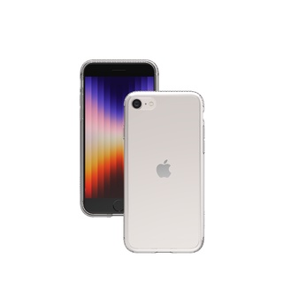 OVERDIGI V2 iPhone SE 蜂巢晶格雙料軍規防摔透明殼（一年黃變保固免費換新）