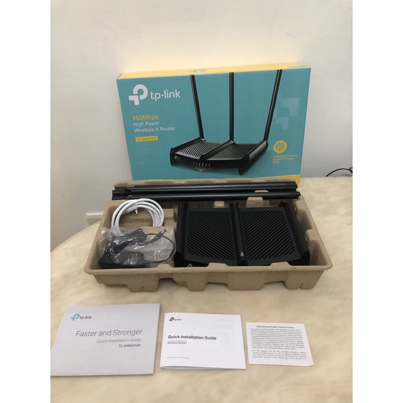 TP-Link TL-WR941HP 450Mbps 天線加強版無線網路wifi路由器（分享器）