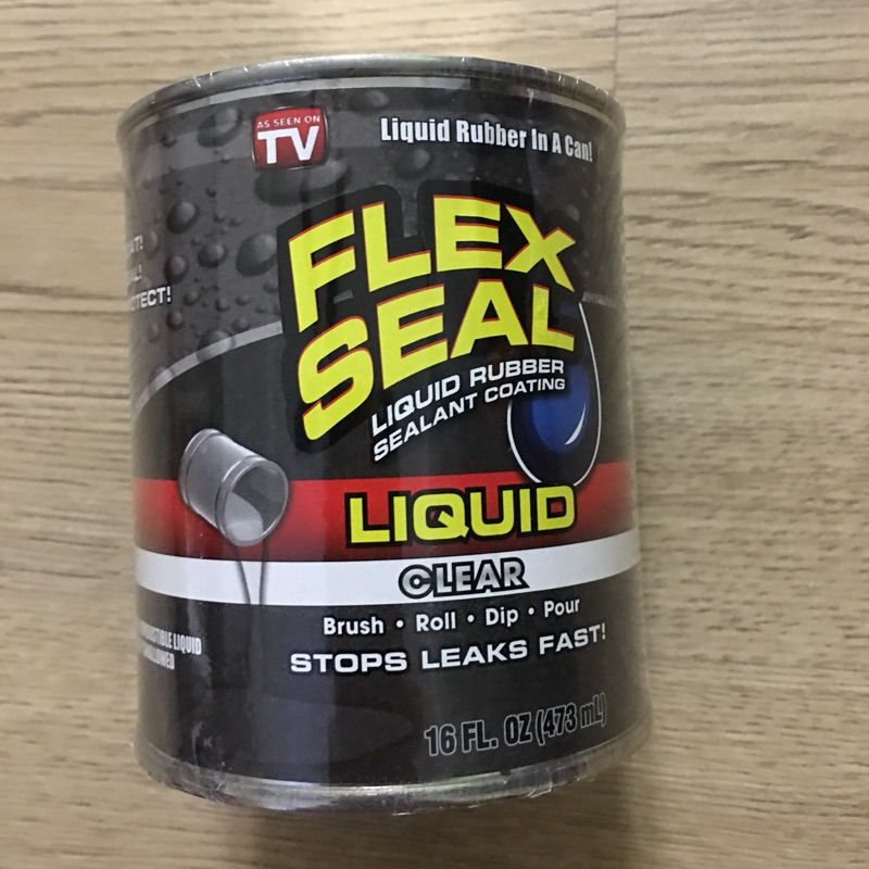 美國FLEX SEAL LIQUID萬用止漏膠(透明小桶裝)