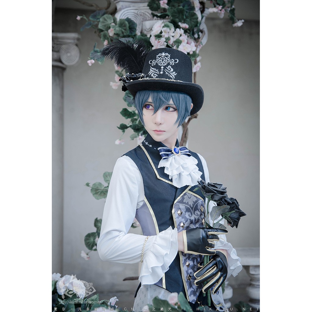 Cosplay 黑執事夢100 謝爾太陽覺醒日覺三分妄想s碼 蝦皮購物