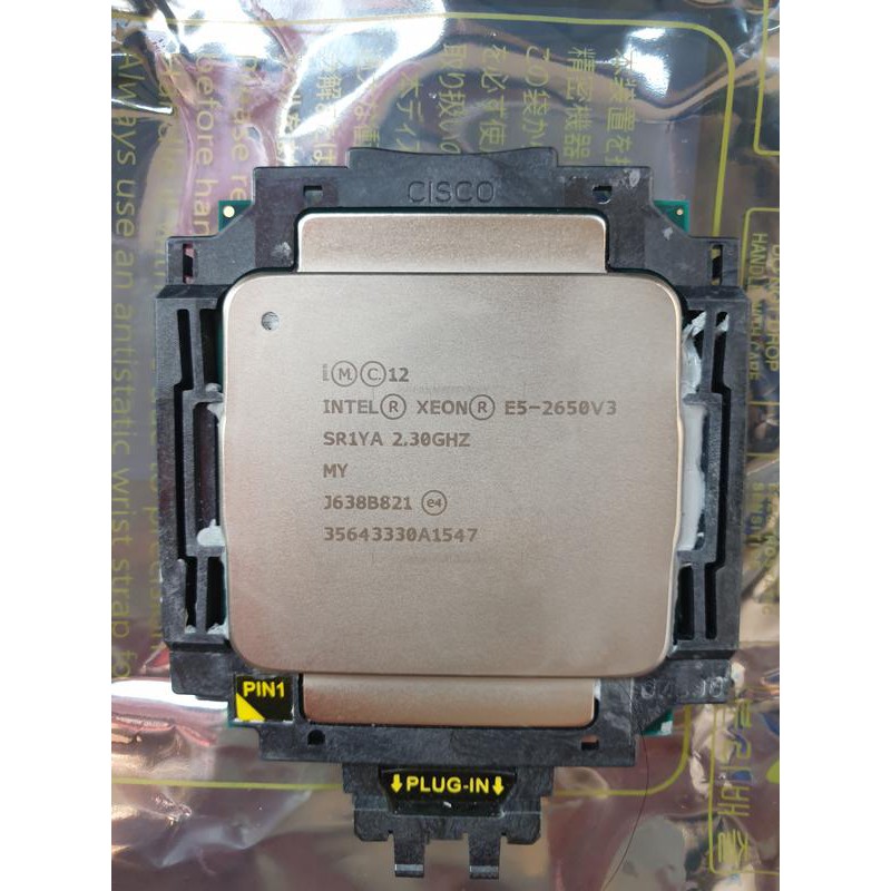 Intel Xeon E5-2650 V3 10核心20線程 2.3GHz LGA2011 正式版