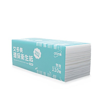 ❀艾多美❀ 環保衛生紙 抽取式衛生紙 台灣製造 可沖入馬桶