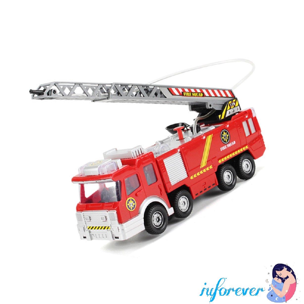 Iufirefighter玩具木星消防車電動玩具車輕型消防車 蝦皮購物