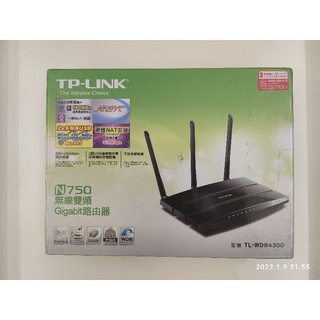 TP-LINK. N750無線雙頻Gigabit路由器 無線分享器（已售出勿下標）